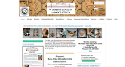Desktop Screenshot of bayareawoodturners.org